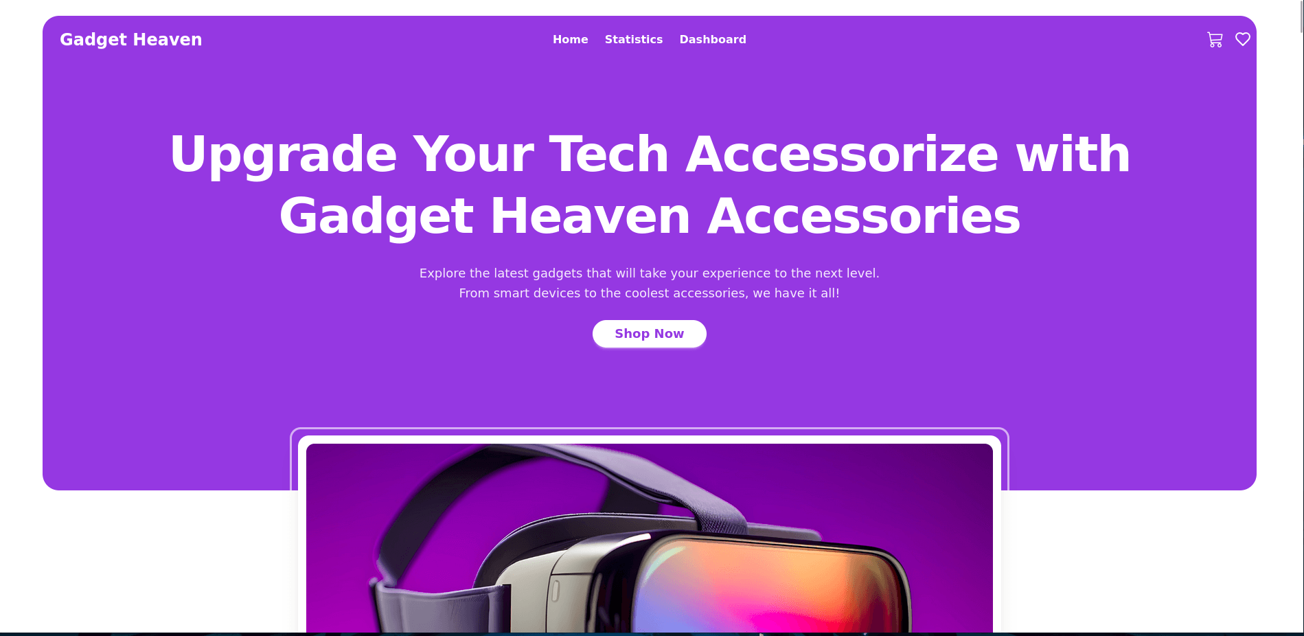 Gadget Heaven Project Image